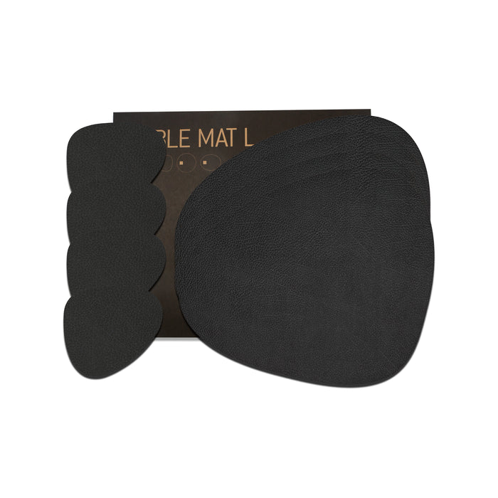 LIND DNA Hippo Placemats 4 st. + Onderzetters - 4 st.