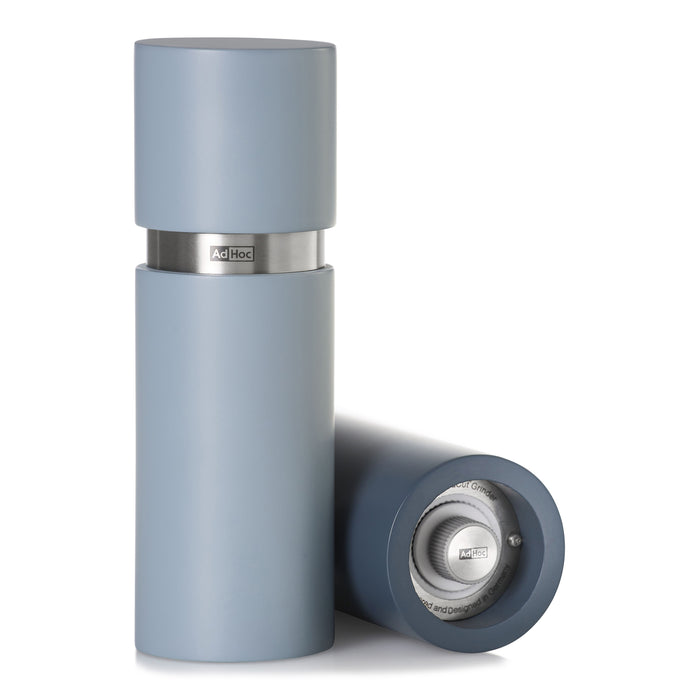 AdHoc Textura Peper- en Zoutmolen - Blauw