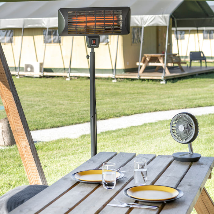 Eurom Q-Time 2000S Elektrische Terrasverwarming