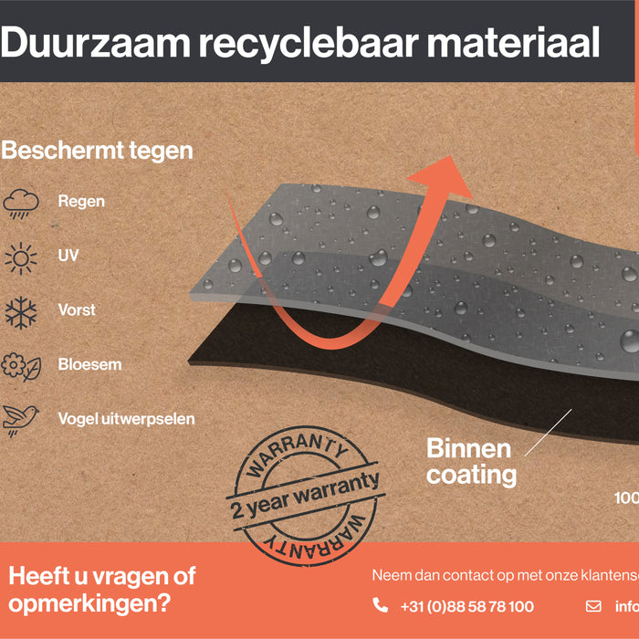 Winza Outdoor Covers Premium Beschermhoes Tafel tot 240 cm