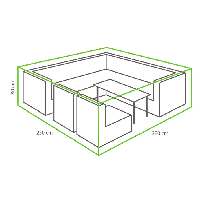 Winza Outdoor Covers Premium Loungesethoes XL