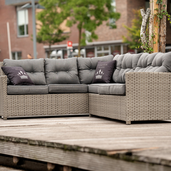 Winza Outdoor Covers Premium Loungesethoes L-vorm 300