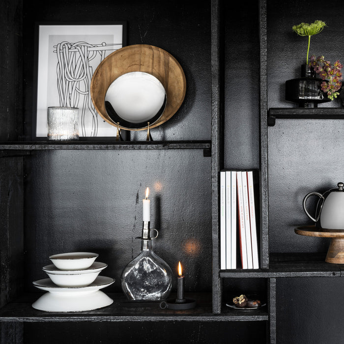 vtwonen Raw Serviesset 36-delig - Wit|zilver