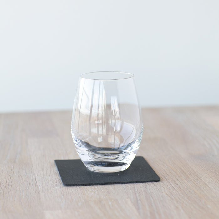 LIND DNA Core Square Placemats 4 st. + Onderzetters 4 st.- Flecked Anthracite