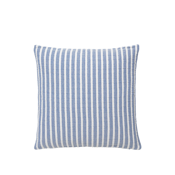 Broste Copenhagen Evi Kussenhoes L 50 x B 50 cm - Blauw