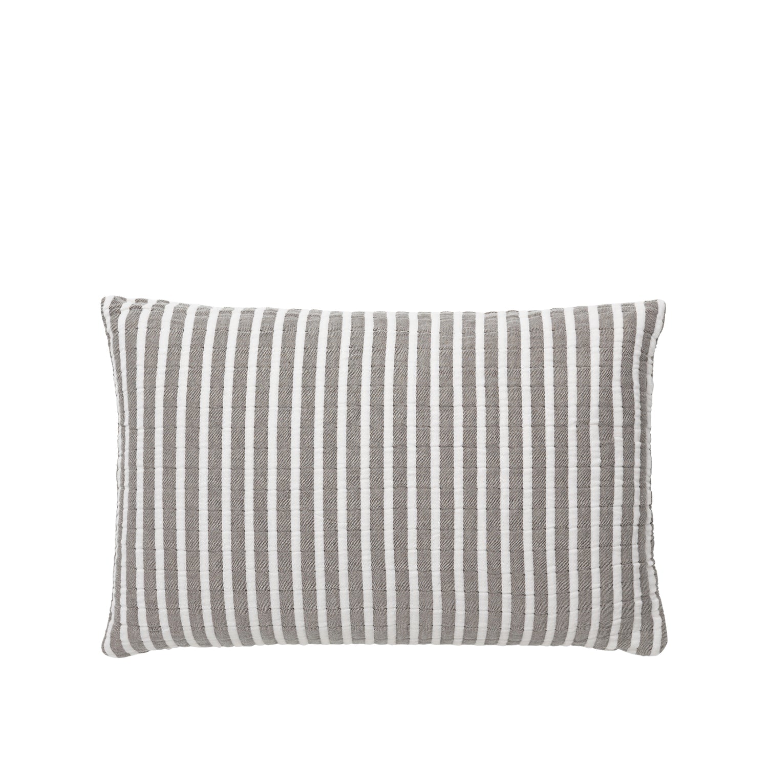 Broste Copenhagen Evi Kussenhoes L 60 x B 40 cm - Grijs