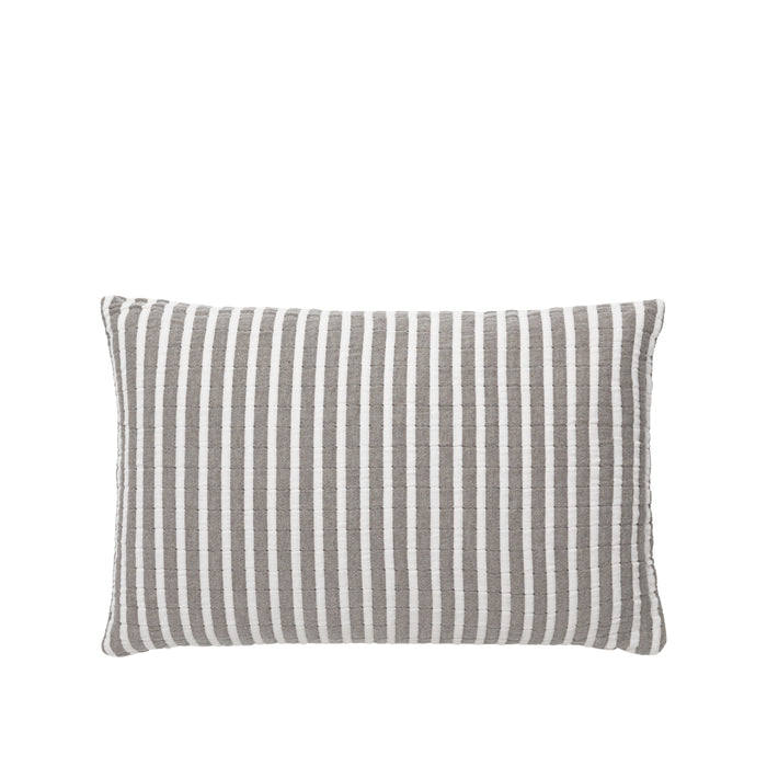 Broste Copenhagen Evi Kussenhoes L 60 x B 40 cm - Grijs