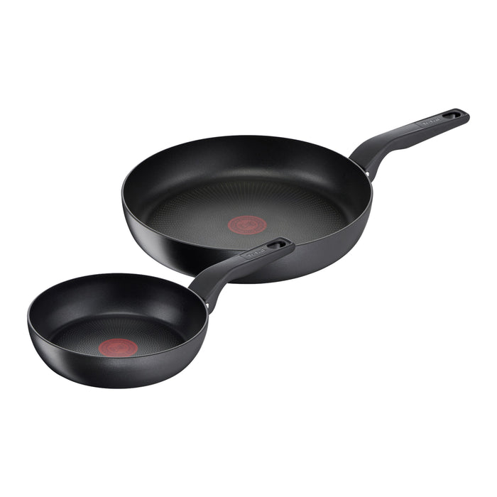 Tefal Hard Titanium Pro Koekenpannenset 2-delig Ø 24 + 28 cm