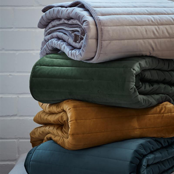 KAAT Amsterdam Confer Sprei 260 x 260 cm - Blauw