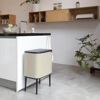 Brabantia Bo Touch Bin Afvalemmer 36 Liter - Soft Beige