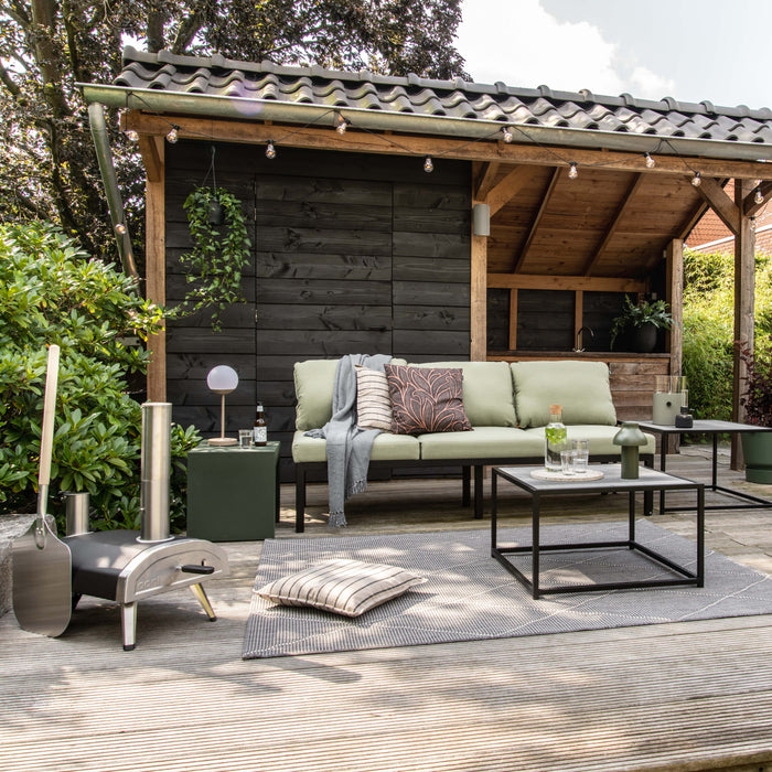 HAY Palissade Lounge Chair High - Antraciet