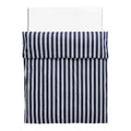 HAY Été Dekbedovertrek 140 x 200 - Midnight Blue / Light Grey
