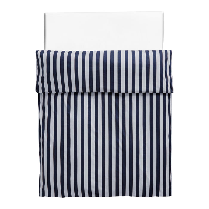 HAY Été Dekbedovertrek 140 x 200 - Midnight Blue / Light Grey