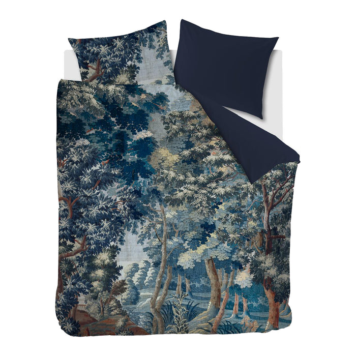 At Home by Beddinghouse From Afar Dekbedovertrek 200 x 200/220 cm - Blauw