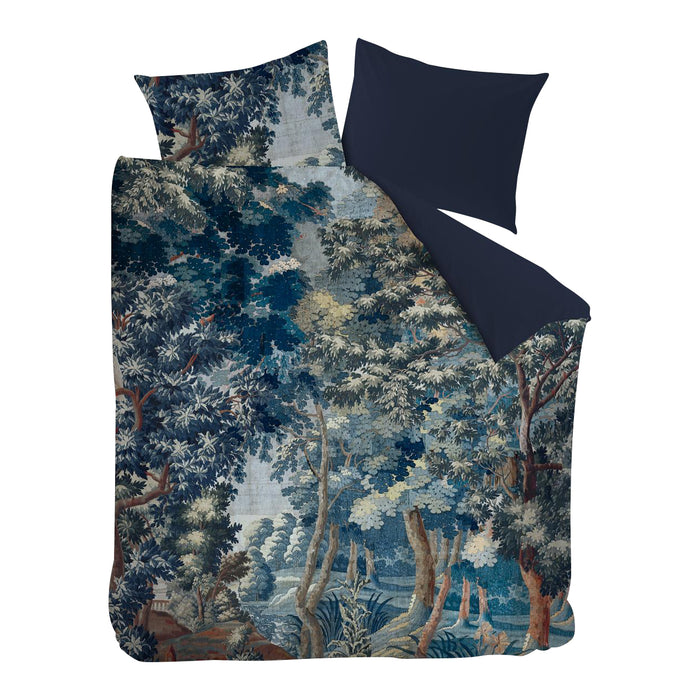 At Home by Beddinghouse From Afar Dekbedovertrek 200 x 200/220 cm - Blauw