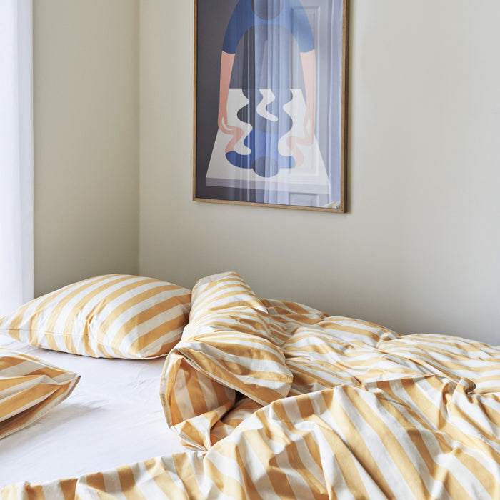 HAY Été Dekbedovertrek 200 x 220 - Warm Yellow