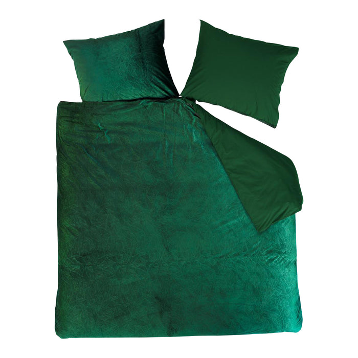 At Home by Beddinghouse Plants Dekbedovertrek 240 x 200/220 cm - Groen