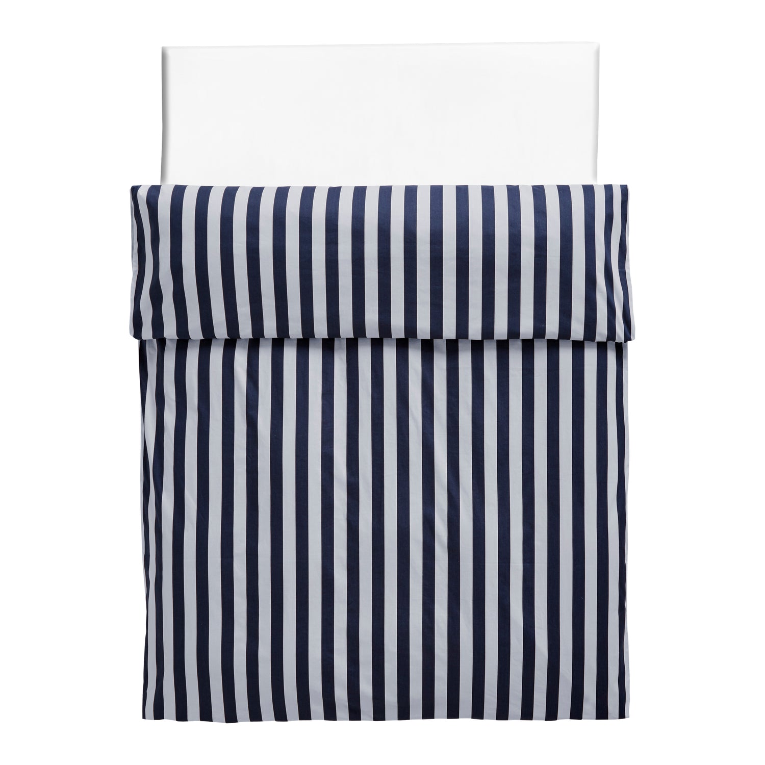 HAY Été Dekbedovertrek 240 x 220 - Midnight Blue / Light Grey