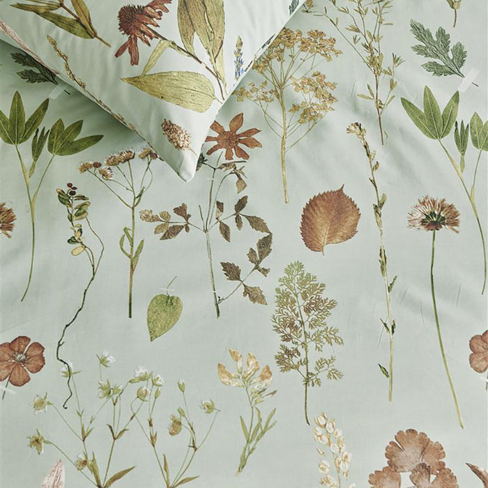 Ariadne at Home Flore Dekbedovertrek 140 x 200/220 cm - Groen