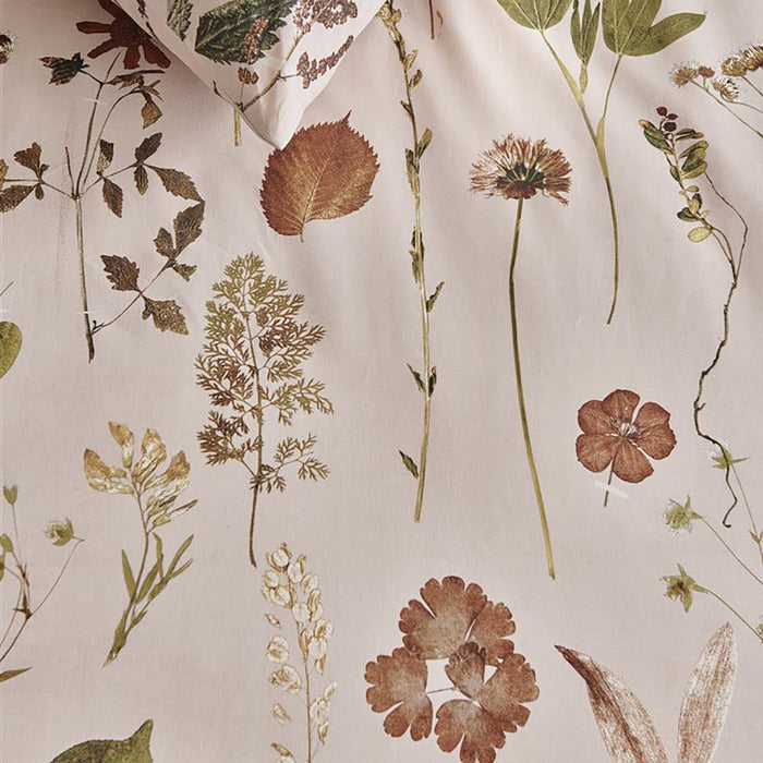 Ariadne at Home Flore Dekbedovertrek 200 x 200/220 cm - Nude