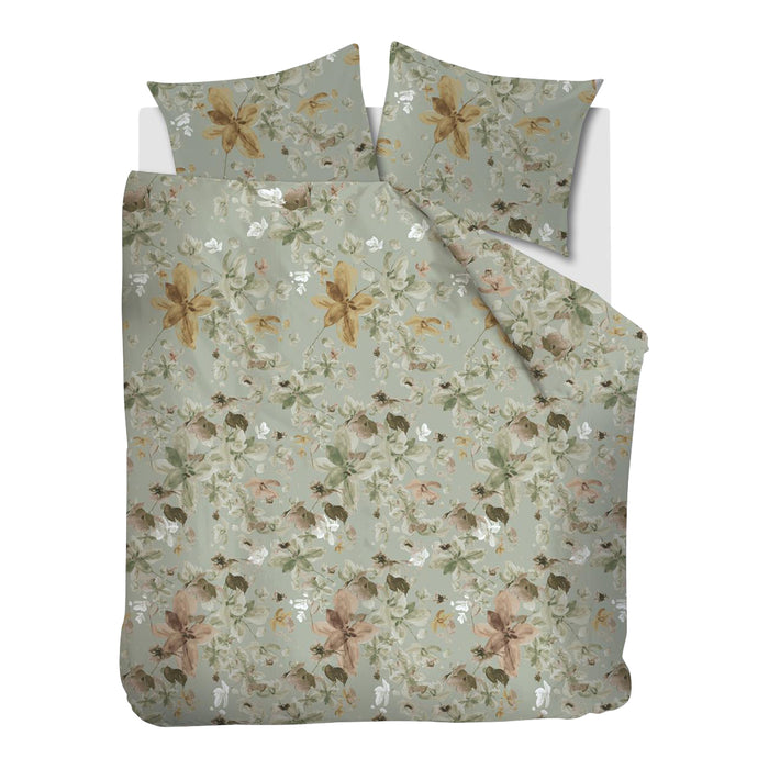 Ariadne at Home Pretty Dekbedovertrek 200 x 200/220 cm - Groen