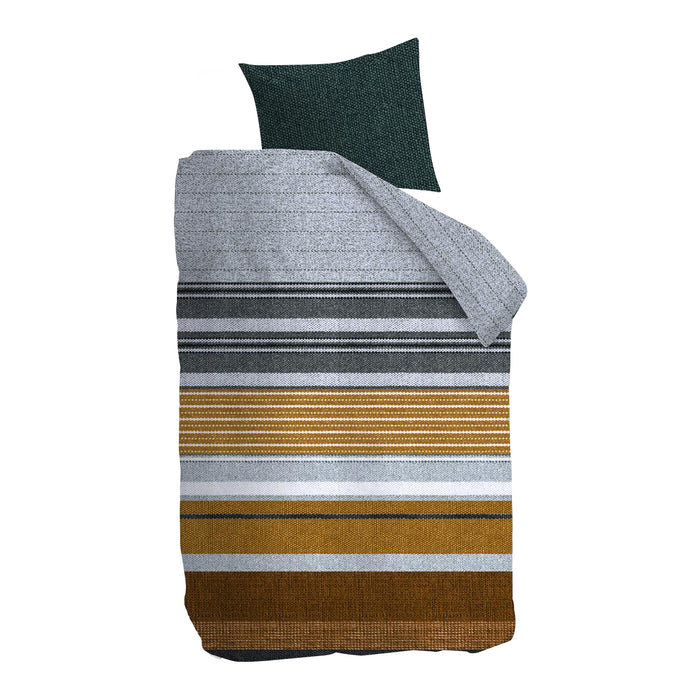 Beddinghouse Arvin Dekbedovertrek 140 x 200/220 cm - Groen