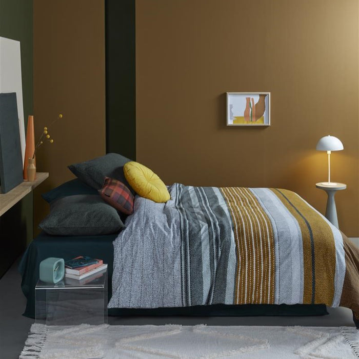 Beddinghouse Arvin Dekbedovertrek 240 x 200/220 cm - Groen