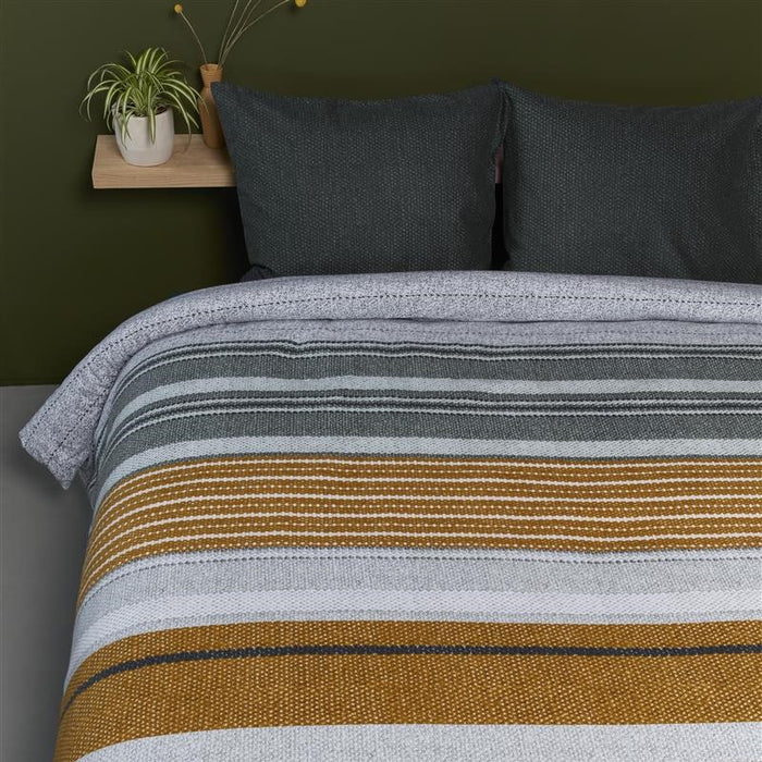 Beddinghouse Arvin Dekbedovertrek 240 x 200/220 cm - Groen