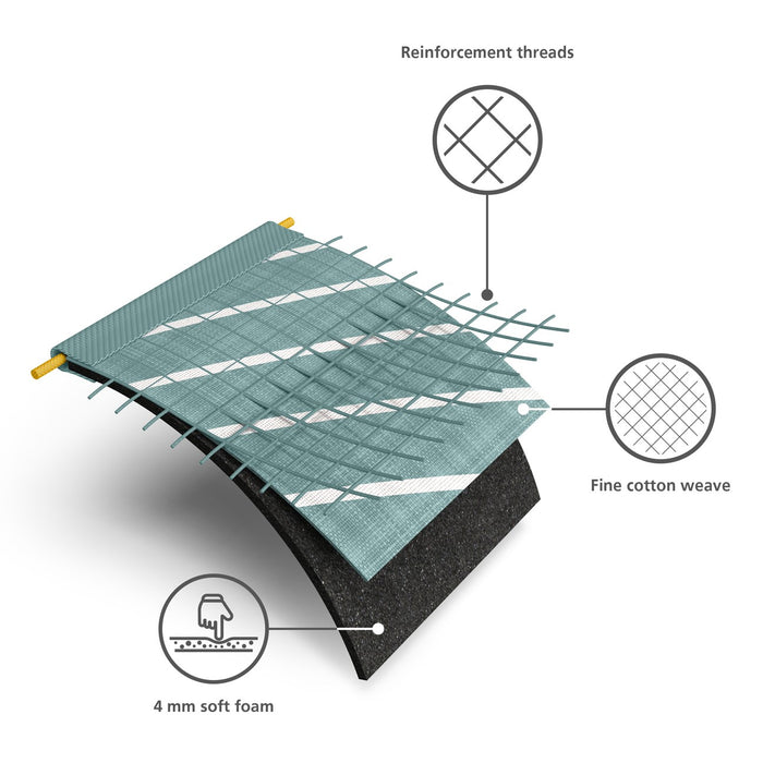 Joseph Joseph Flexa Strijkplankhoes B 135 cm - Grijs