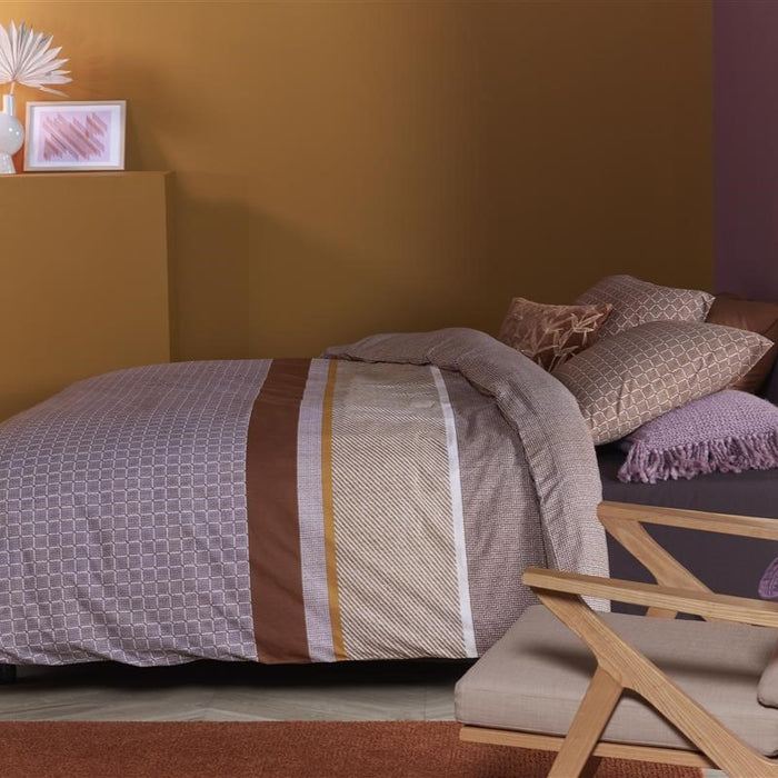 Beddinghouse Birger Dekbedovertrek 240 x 200/220 cm - Mauve