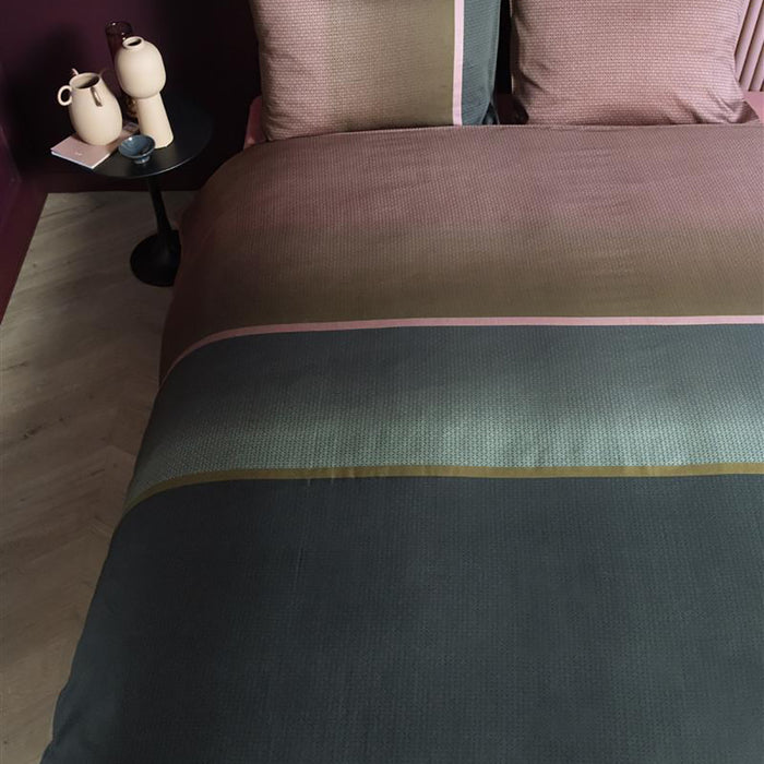 Beddinghouse Kian Dekbedovertrek 200 x 200/220 cm - Groen