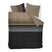 Beddinghouse Kian Dekbedovertrek 240 x 200/220 cm - Grijs