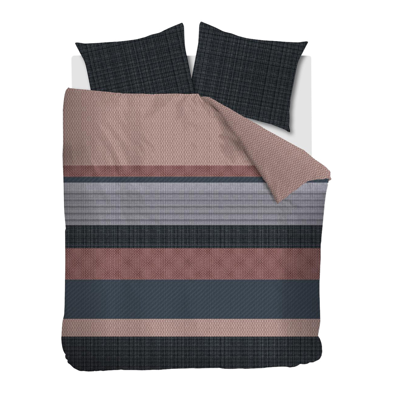 Beddinghouse Kyle Dekbedovertrek 240 x 200/220 cm - Blauw