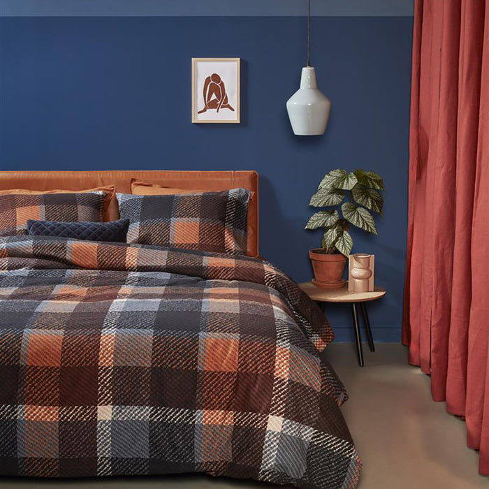 Beddinghouse Marnix Dekbedovertrek 140 x 200/220 cm - Blauw