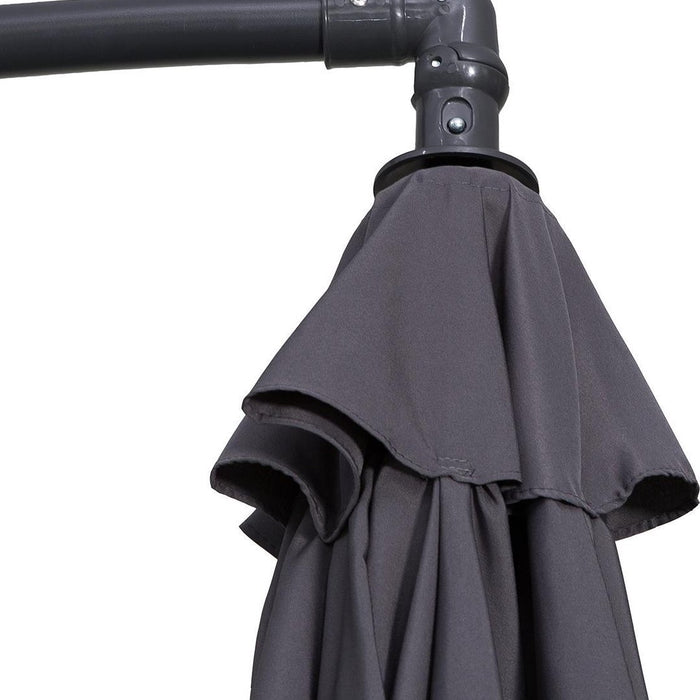 Homra Alpha Deluxe zweefparasol - Ø300 cm - incl. vulbare tegels