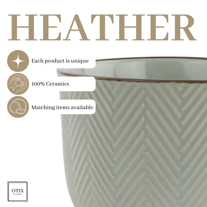 OTIX Koffiekopjes Koffiemok Koffietassen Soepkom met Oor Set van 4...