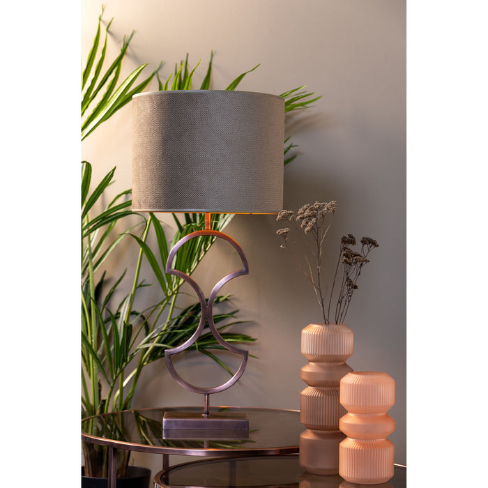 Light & Living Lampenkap Cilinder Vandy - Olive - Ø40x30cm