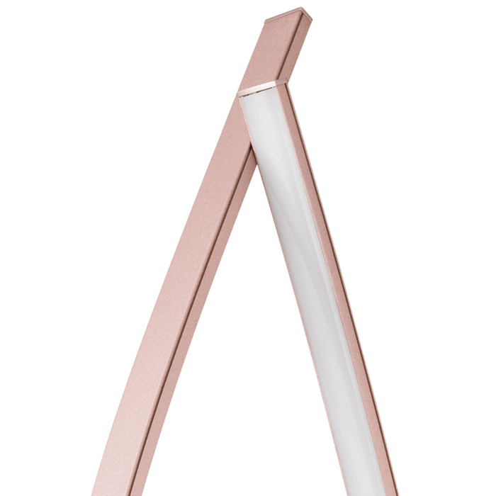 EGLO Palozza Wandlamp - LED - 42,5 cm - Rozegoud|Wit