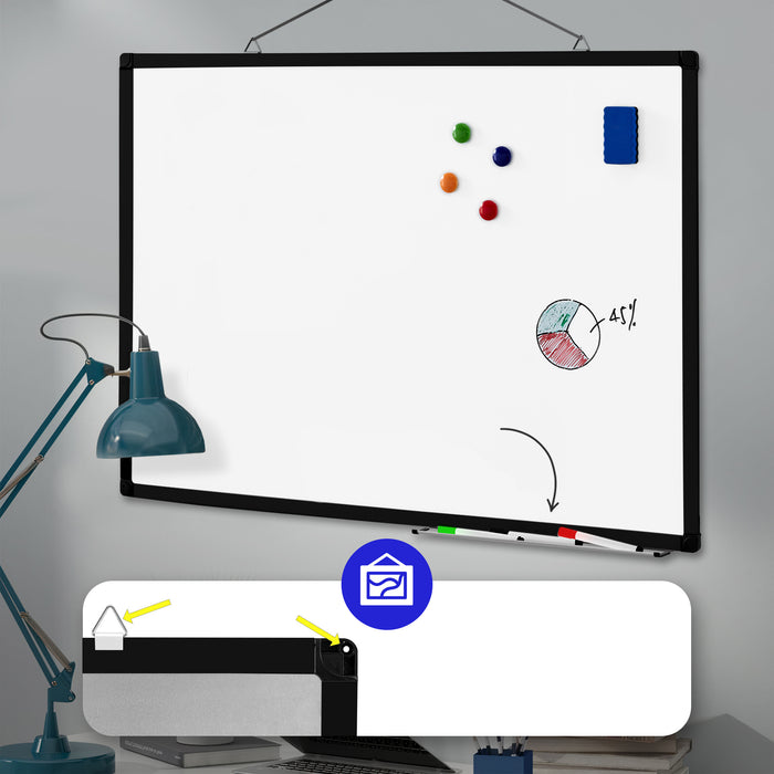 ACAZA Memobord Zwart