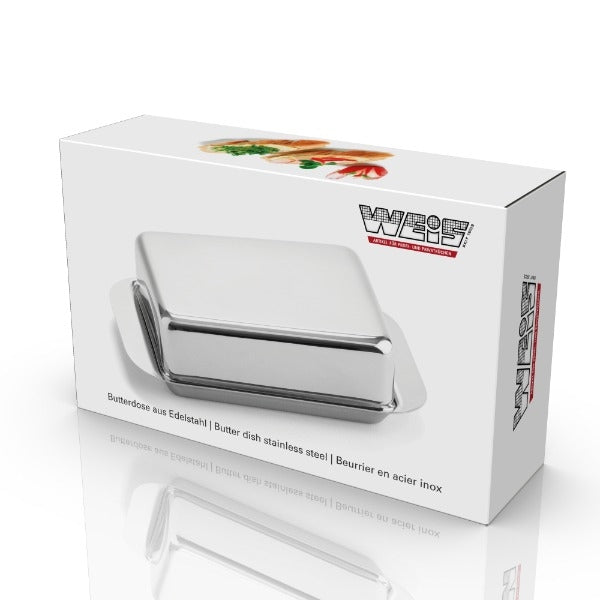 Botervloot, Gepolijst Roestvrijstaal – Weis