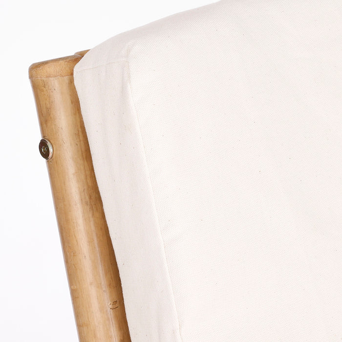 Mica Decorations Tropical Loungebank - L120 cm - Bamboe - Lichtbruin