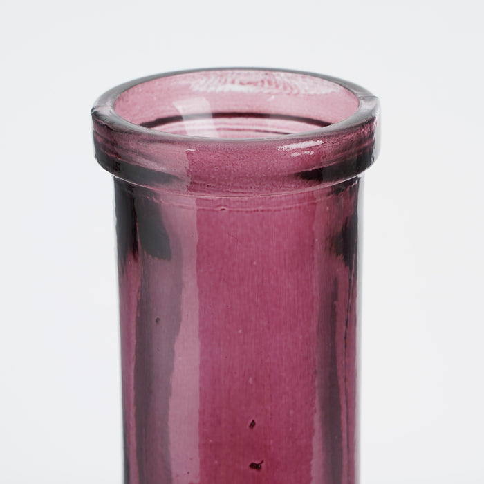 Mica Decorations Rioja Glazen Fles - H50 x Ø15 cm - Bordeaux