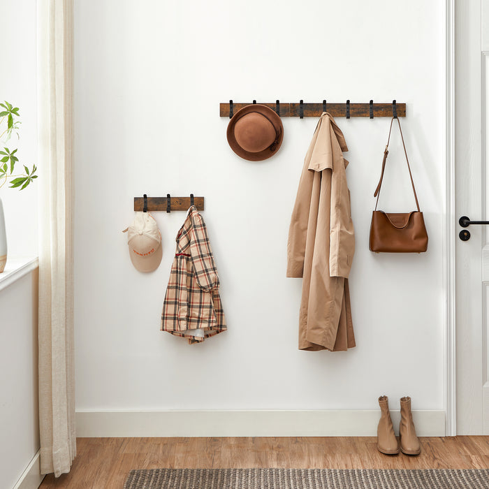 ACAZA Wandkapstok Vintage bruin