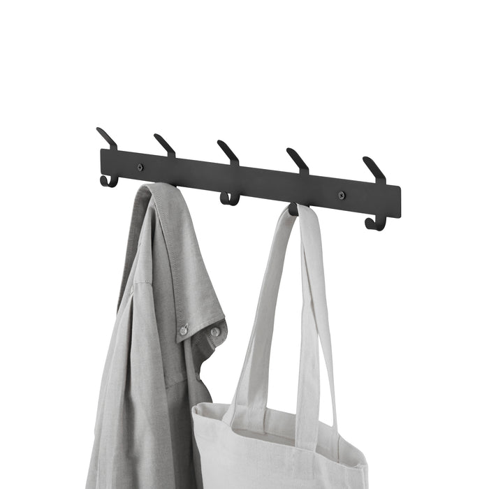 ACAZA Wandkapstok Zwart