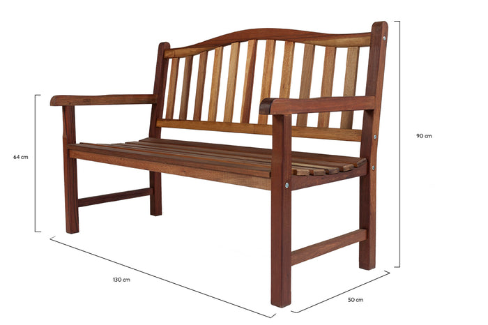 Tuinbank Rainbow 130 cm geolied