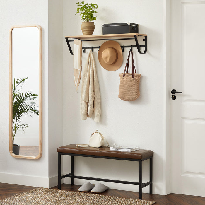 ACAZA Wandkapstok Lichte eik