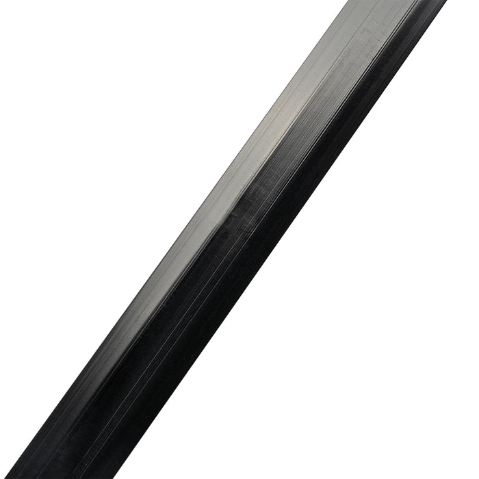 QAZQA Afdekplaat 1-fase rail zwart 87 cm - Iconic