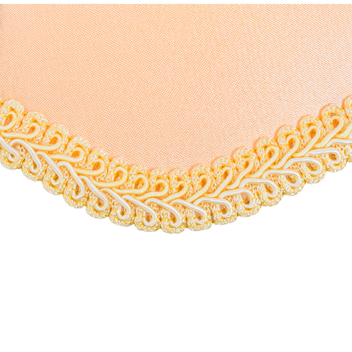 QAZQA Klassieke wandlamp zwart met lampenkap goud - Nona