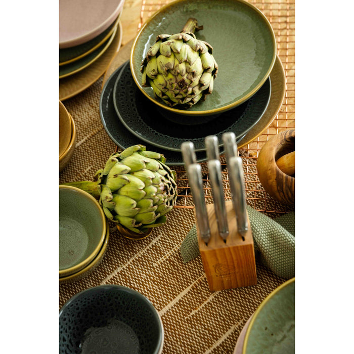 Jay Hill Serviesset Lihou - 16-delig | 4 personen - Grijs|Zwart