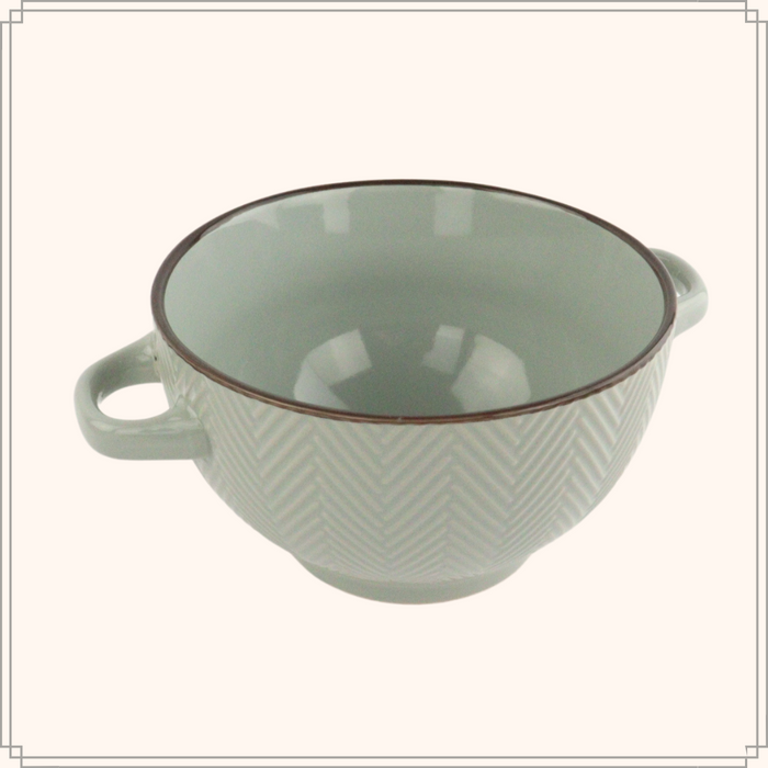 OTIX Soepkommen met Oor Set van 4 Soepbeker Verschillende kleuren S...